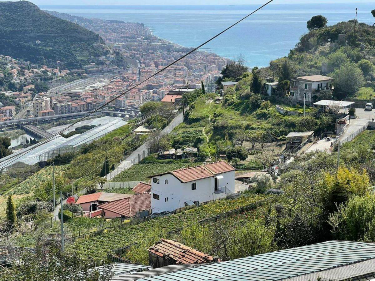 Casa Peidaigo Immersa Nel Verde,Vista Mare E Monti ヴェンティミーリア エクステリア 写真